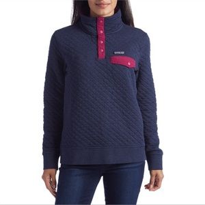 Patagonia Cotton Quilt Snap-T Pullover Sweater Jacket Women's